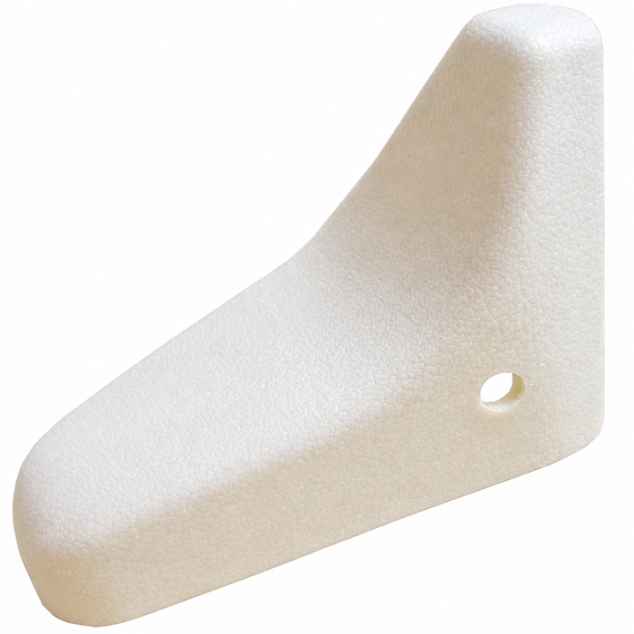 VWC-211-843-486-AWH - 211843486A - QUALITY REPRODUCTION - WHITE - UPPER ROLLER BRACKET COVER FOR RIGHT SIDE SLIDING DOOR - LHD - BUS 68-79 - SOLD EACH