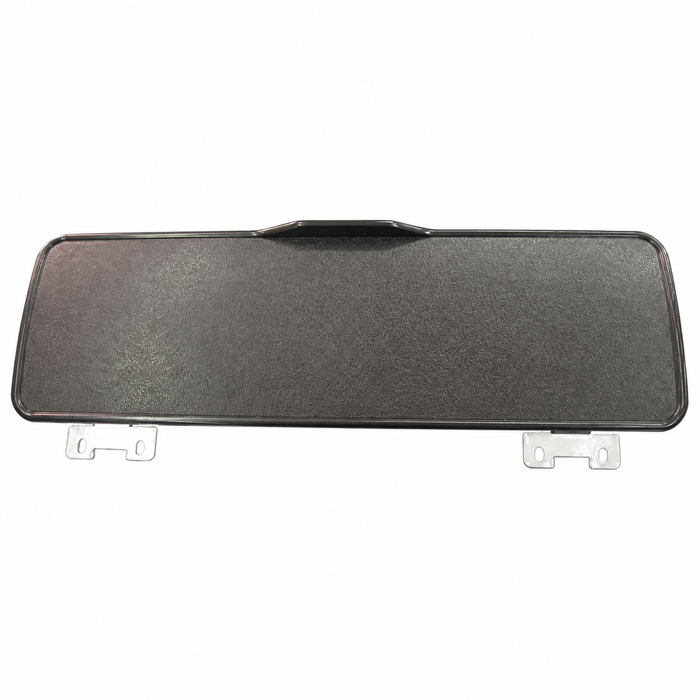 VWC-211-857-123-A - 211857123A - EXCELLENT QUALITY - BLACK PLASTIC REPLACEMENT GLOVE BOX DOOR WITH HINGES - BUS 68-79 - SOLD EACH