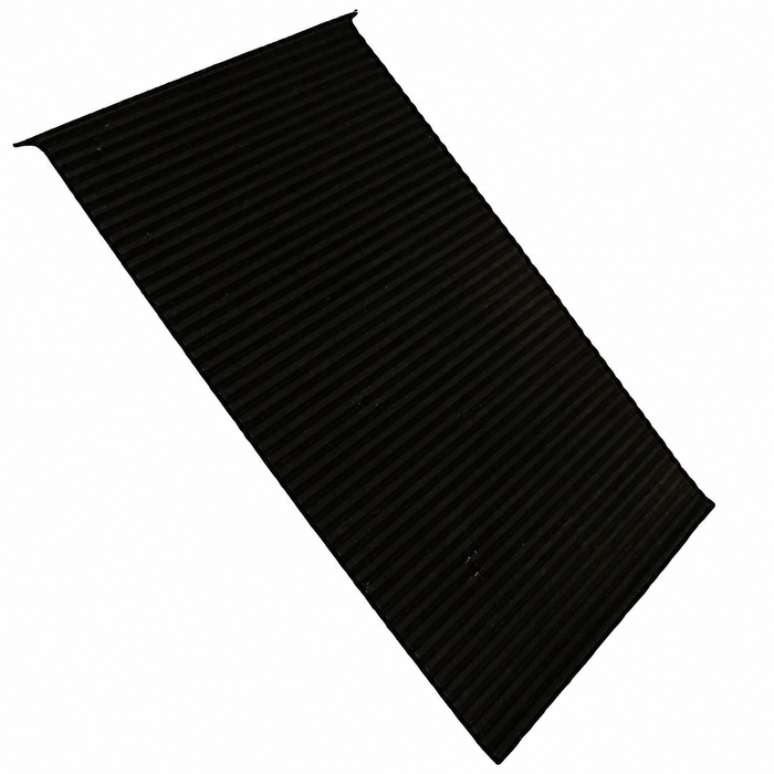 VWC-211-863-781-AE - 211863781A - ECONO QUALITY - RUBBER FLOOR MAT - WALK-THRU BETWEEN FRONT BUCKET SEATS - BUS 68-79 - SOLD EACH