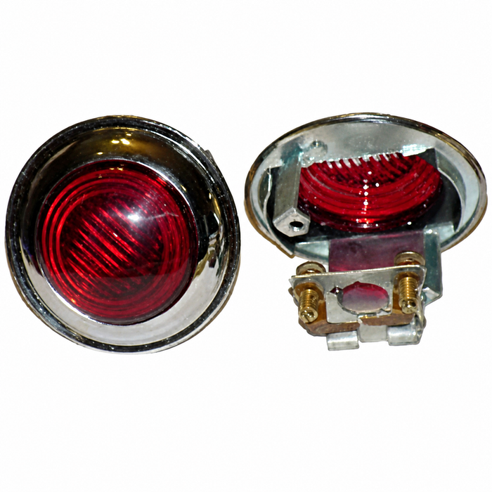 VWC-211-945-017-A - (211945017A) - COMPLETE TAIL LIGHT ASSEMBLIES - BUS 55-57 - SOLD AS PAIR