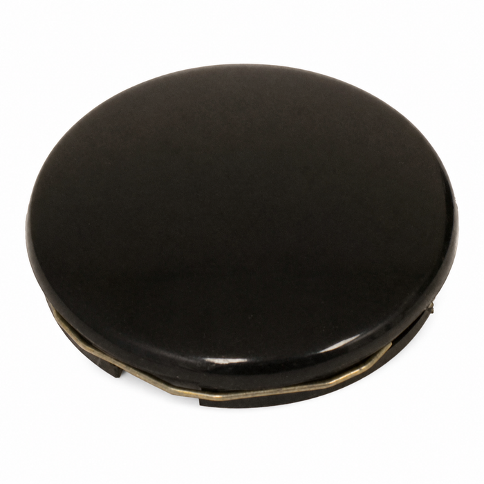 VWC-211-951-651 - 211951651 - 211415671 - STOCK REPLACEMENT HORN BUTTON CENTER CAP - BLACK - BUS 68-79 - SOLD EACH