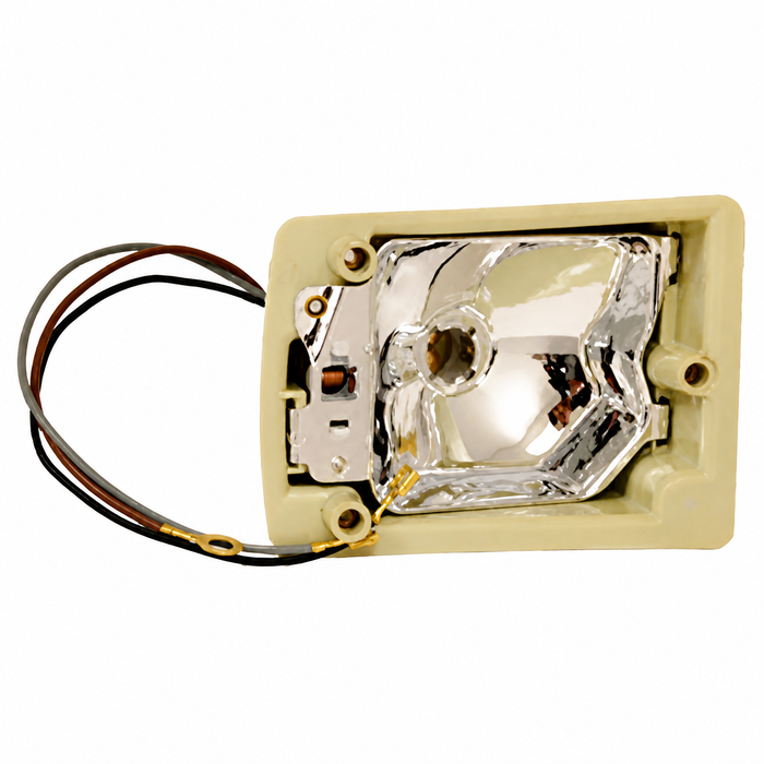 VWC-211-953-052-G - 211953052G - GOOD QUALITY REPRODUCTION - ORIGINAL USA STYLE 3 WIRE FRONT TURN SIGNAL BULB HOLDER - RIGHT - BUS 73-79 - SOLD EACH