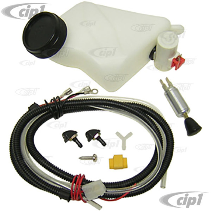 C23-980-001 - WINDSHIELD WASHER TANK/BOTTLE KIT WITH 12-VOLT