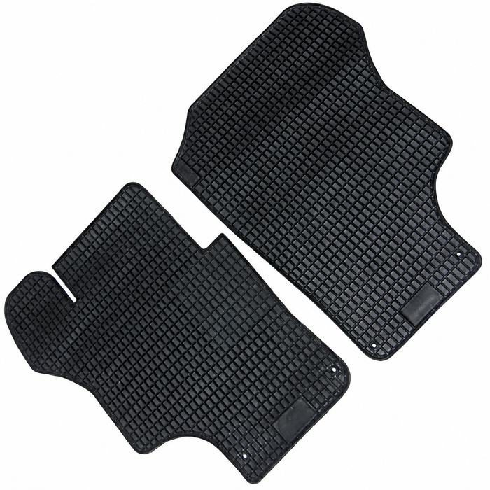 VWC-251-017-505 - 251017505 - GERMAN - 2 PIECE FRONT CAB FLOOR MAT SET - VANAGON 80-92 - SOLD SET