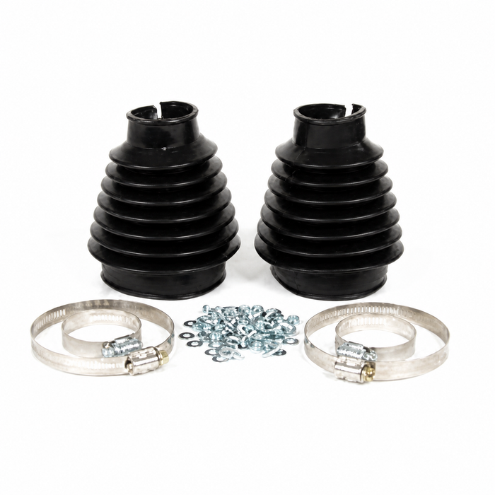 ACC-C10-4424 - EMPI 9984 - BLACK SWING AXLE BOOT KIT WITH HARDWARE - BEETLE 46-68 - GHIA 56-68 - BUS 52-67 - TYPE-3 62-68 - SOLD SET