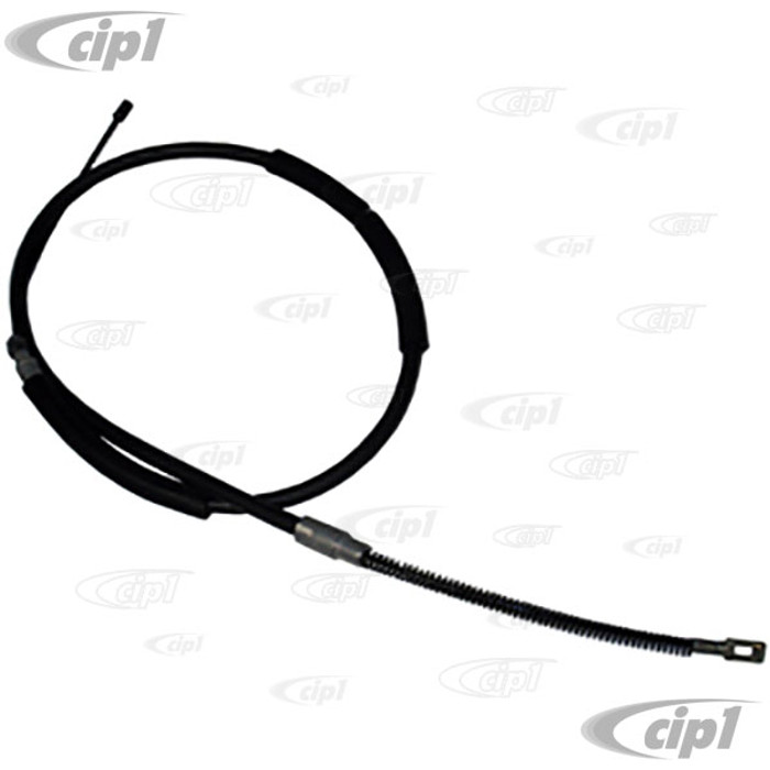 VWC-251-609-701-A - (251609701A) - EMERGENCY BRAKE CABLE - FITS LEFT OR RIGHT SIDE - 1473MM LONG - VANAGON 80-91 (EXCEPT SYNCRO) - SOLD EACH