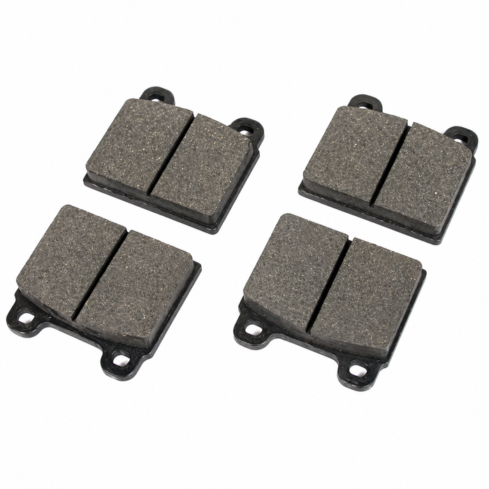 VWC-251-698-151-AALT - 251698151A - QUALITY BRAX BRAND - BRAKE PADS - 19MM THICK - BUS 73-79 - VANAGON 80-85 - SOLD 4 PIECE SET
