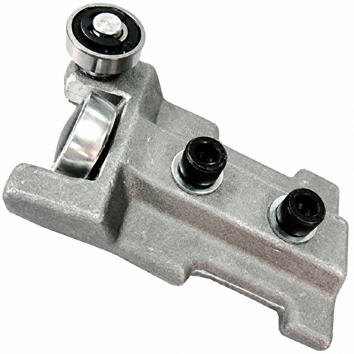 VWC-251-843-406-A - 251843406A - SLIDING DOOR ROLLER HINGE BRACKET ASSEMBLY - FOR RIGHT SIDE SLIDING DOOR - VANAGON 85-92 - SOLD EACH