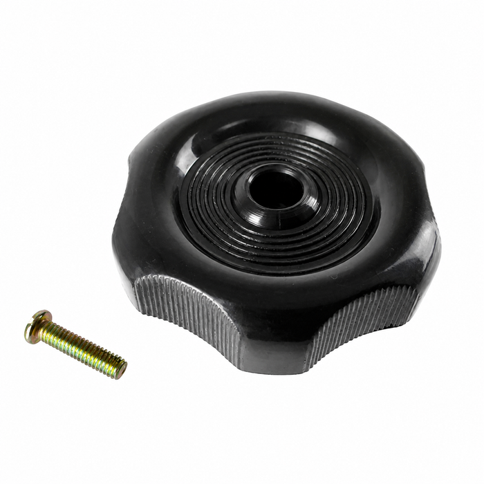 VWC-253-070-937-BSC - 253070937BSC - 68-79  LOUVER WINDOW KNOB BLACK - ALSO FOR SKYLIGHT 80-91 VANAGON - SOLD EACH