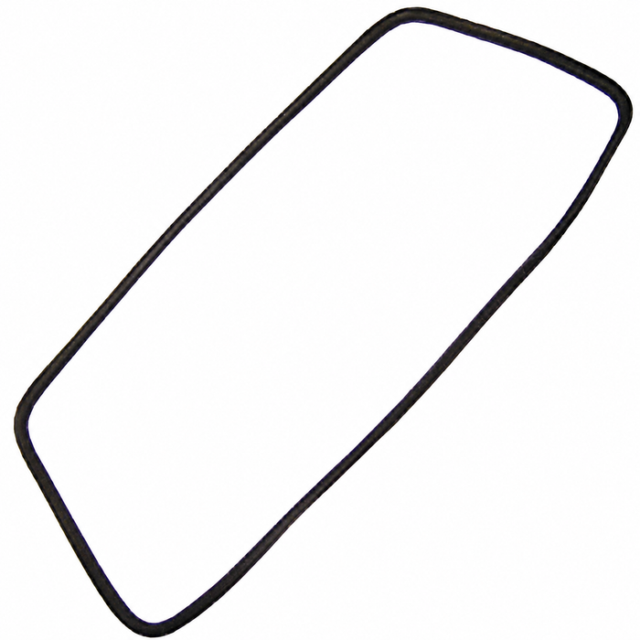 VWC-255-845-521 - 255845521 - GERMAN - REAR WINDOW SEAL - WITH GROOVE FOR CHROME TRIM (SOLD SEP. C16-175-345) - VANAGON 80-91 - SOLD EACH