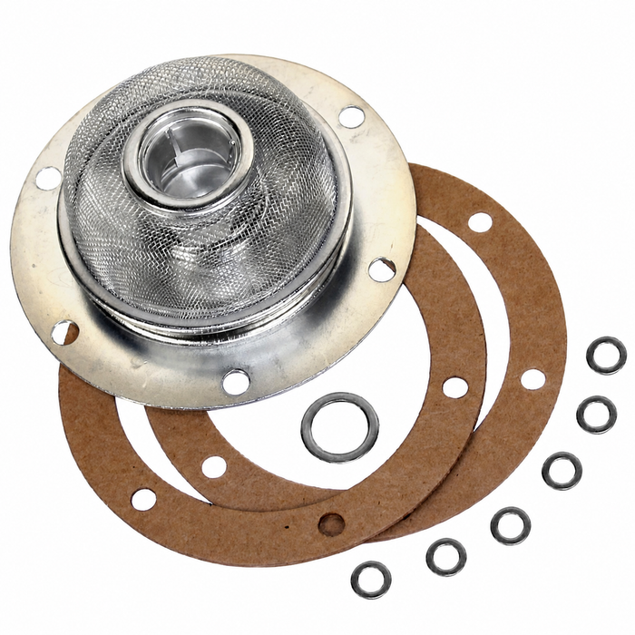 VWC-311-115-175-AKT - (311115175A) TOP QUALITY OIL STRAINER SCREEN KIT - BEETLE/GHIA 12-1600CC 62-69 - WITH 16MM PICK-UP TUBE - SOLD EACH