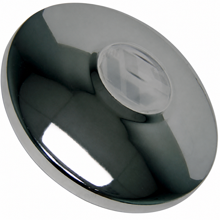 VWC-311-601-151-D - 311601151D - CHROME STOCK REPLACEMENT HUBCAP - FOR STOCK 4 BOLT WHEEL - FITS BEETLE 68-79 - GHIA 67-74 - TYPE-3 66-73 - (NOT FOR BUS OR VANAGON) - SOLD EACH