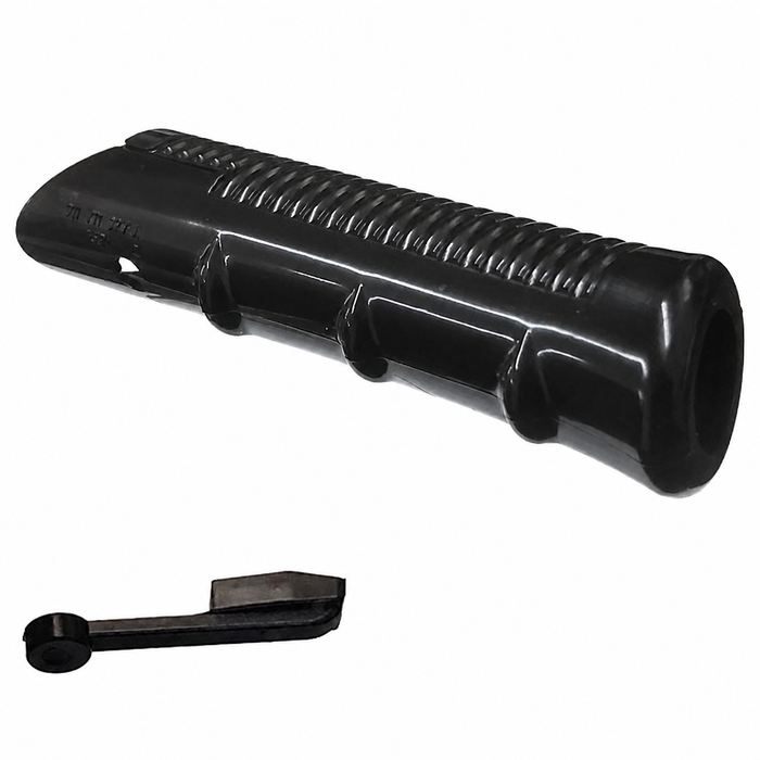 VWC-311-711-327-A - BLACK EMERGENCY BRAKE HANDLE GRIP COVER - ALL BEETLE/GHIA/TYPE-3/THING - SOLD EACH