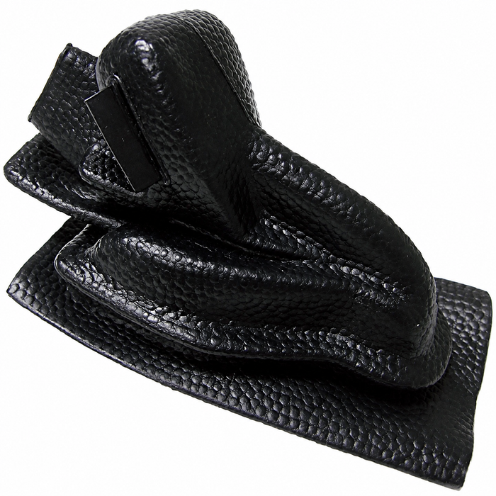 VWC-311-711-461-GR - (311711461 113863341B 113863461) EXCELLENT GENUINE QUALITY - BLACK EMERGENCY BRAKE HANDLE BOOT RUBBER - BEETLE 65-79 / GHIA 65-74 / TYPE-3 65-74 - SOLD EACH