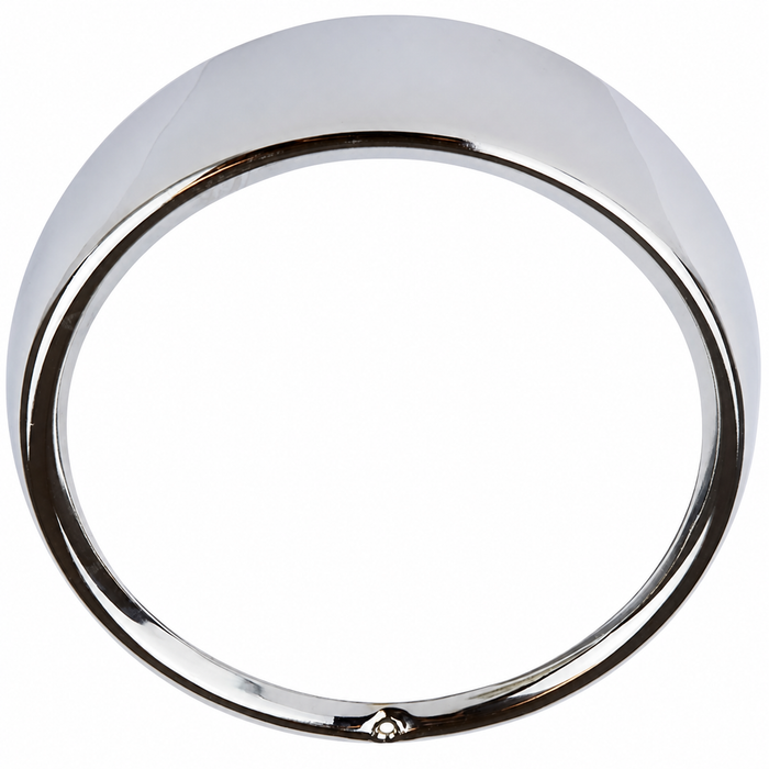 VWC-311-941-177-A - 311941177 - GOOD REPRODUCTION - CHROME HEADLIGHT RIM / RING - BEETLE 67-79 - BUS 68-79 - TYPE-3 62-74 - THING 73-74 - SOLD EACH