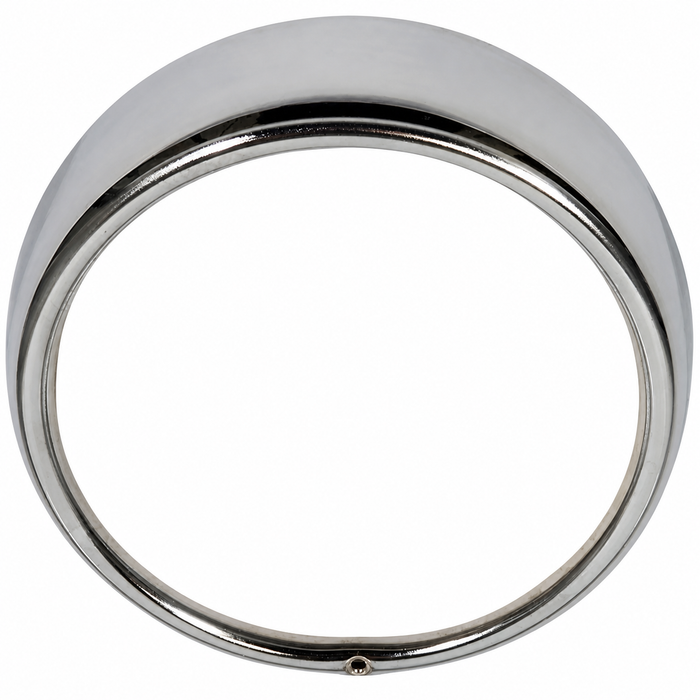 VWC-311-941-177-AMX - 311941177 - QUALITY MEXICAN REPRODUCTION - CHROME HEADLIGHT RIM / RING - BEETLE 67-79 - BUS 68-79 - TYPE-3 62-74 - THING 73-74 - SOLD EACH