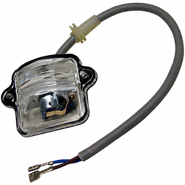 VWC-311-943-121-AKIT - 311943121A - TOP QUALITY - COMPLETE LICENSE LIGHT LENS/BULB HOLDER/GASKET WITH WIRING HARNESS - BEETLE 64-79 - TYPE-3 FASTBACK - NOTCHBACK 69-74 - SOLD EACH
