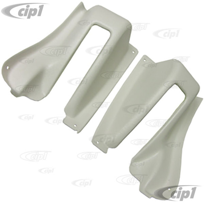 VWC-361-867-528-APR - 361867528A - REAR HATCH HINGE COVERS - TYPE-3 67-73 - SOLD PAIR