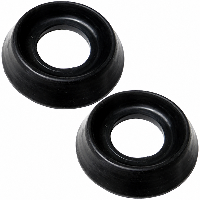 VWC-823-412-355-2 - (823412355) - MADE IN GERMANY - PAIR OF RUBBER BUSHING FOR UPPER STRUT BEARING - 74-79 SUPER BEETLE - SOLD PAIR