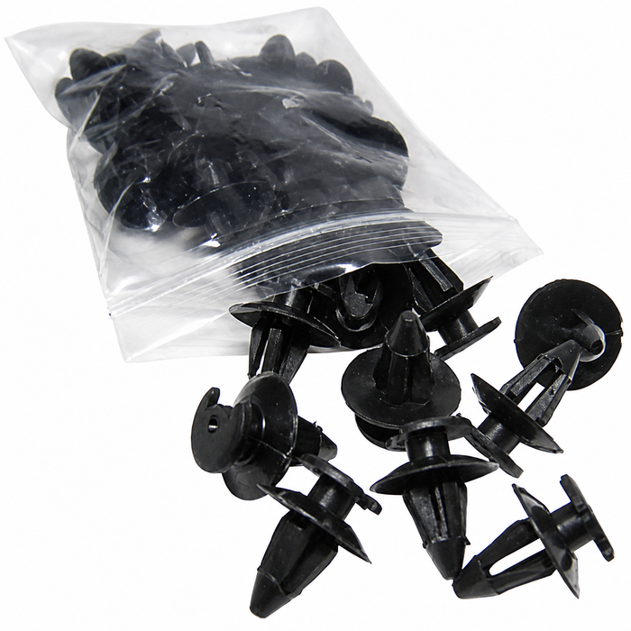 VWC-823-867-299-SET - 823867299 - SET OF 25 DOOR PANEL CLIPS - VANAGON 80-91 - SOLD SET 25 CLIPS