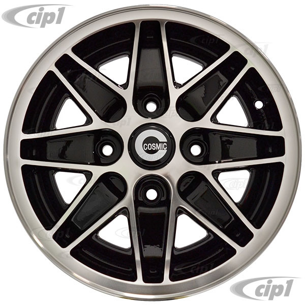 コッシー C32-COS-5515-4130B - 10-1083 - COSMIC ROAD WHEEL - BLACK - 15 INCH