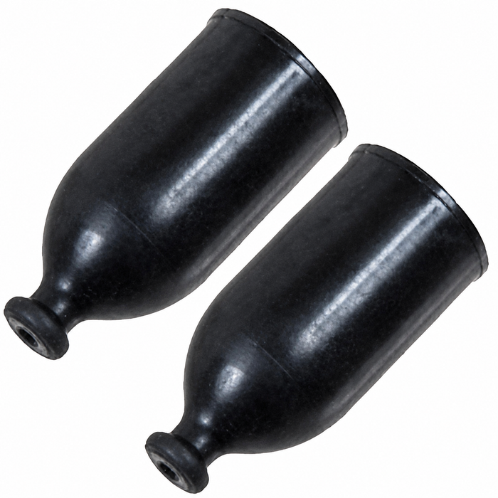 C33-S20052 - 111-951-195-A - 111951195A - GERMAN QUALITY FROM C&C U.K. - CORRECT SHAPE HORN WIRE RUBBER BOOTS - ALL YEARS BEETLE/GHIA/TYPE-3 - SOLD PAIR
