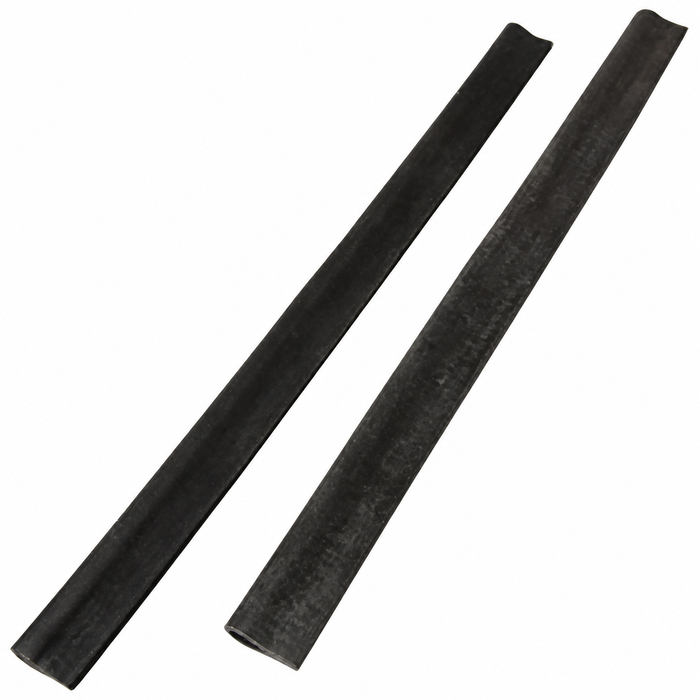 VWC-151-847-371-PR - (151847371) GENUINE GERMAN - PAIR OF LIFT CHANNEL RUBBER INSERTS - BEETLE CONVERTIBLE 65-79 - SOLD PAIR