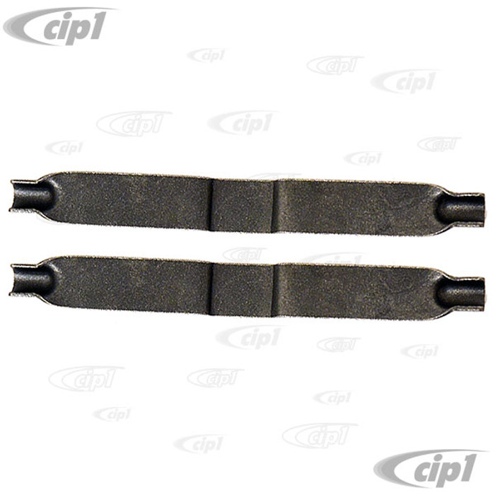 VWC-311-609-485-PR - (311609485) EXCELLENT QUALITY - PAIR OF BACKING PLATE BRAKE SHOE ADJUSTING STAR LEAF SPRINGS - SUPER BEETLE 71-79 FRONT ONLY - TYPE-3 64-73 REAR ONLY (WELDING REQUIRED) - SOLD PAIR