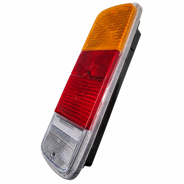 VWC-211-900-145-G - PREMIUM QUALITY - COMPLETE TAIL LIGHT ASSEMBLY - FITS LEFT OR RIGHT - WITH SEAL BETWEEN HOUSING AND LENS ONLY - WITHOUT SCREWS OR BULBS - REF.#'s 211900145G - 211945241R - 98-9453-B - BUS 72-79 - SOLD EACH