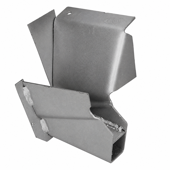 C24-211-703-621 - 211703621 - SILVER WELD-THROUGH HIGH QUALITY METAL - LEFT FRONT JACK SUPPORT - BUS 50-67 - SOLD EACH