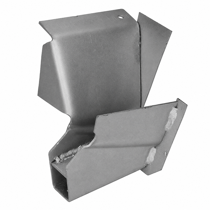 C24-211-703-622 - 211703622 - SILVER WELD-THROUGH HIGH QUALITY METAL - RIGHT FRONT JACK SUPPORT - BUS 50-67 - SOLD EACH