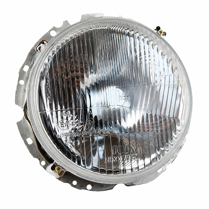C24-BAA-941-751-AJ - BAA941751A - OE QUALITY - 12 VOLT HEADLIGHT ASSEMBLY WITHOUT BULB - SEE C13-16-9168 - BEETLE 67-79 - BUS 68-79 - TYPE-3 64-74 - THING 69-79 - WILL NOT FIT KARMANN GHIA - SOLD EACH