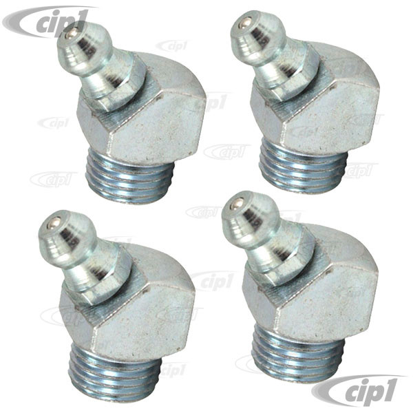 VHD-N18-5301-45SET - SET OF 4 GREASE NIPPLES (ZIRK FITTING) - 10MM