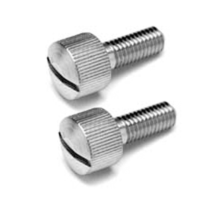 VWC-113-863-527-PR - (113863527 113-527) - GERMAN QUALITY - KNURLED SCREWS FOR FASTENING WIRING COVER TO BODY - BEETLE 56-60 - SOLD PAIR