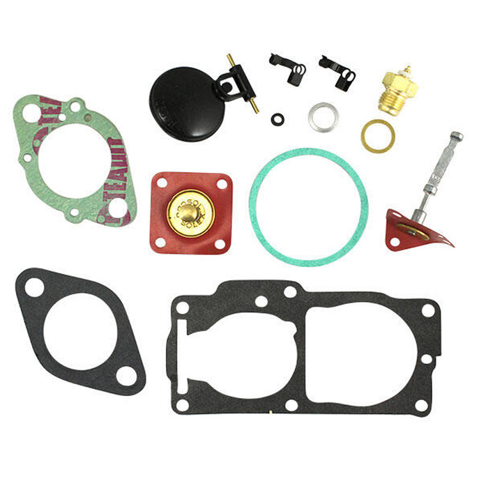 VWC-021-198-573 - (021198573 2231) - DELUXE CARB REBUILD/REPAIR KIT WITH FLOAT  - FOR DUAL SOLEX 34 PDSIT-3 (32/34 PDSI) - LEFT SIDE ONLY - BUS 72-74 - SOLD EACH