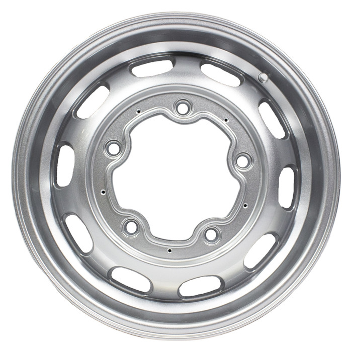 C10-1176 - CIP1 EXCLUSIVE 3-FIFTY-6 ALLOY WHEEL - STANDARD SILVER FINISH - 17X7 INCH - WEIGHT 18 LBS - ET 40MM (HUBCAP SOLD SEPARATELY) - SOLD WHEEL ONLY - EACH