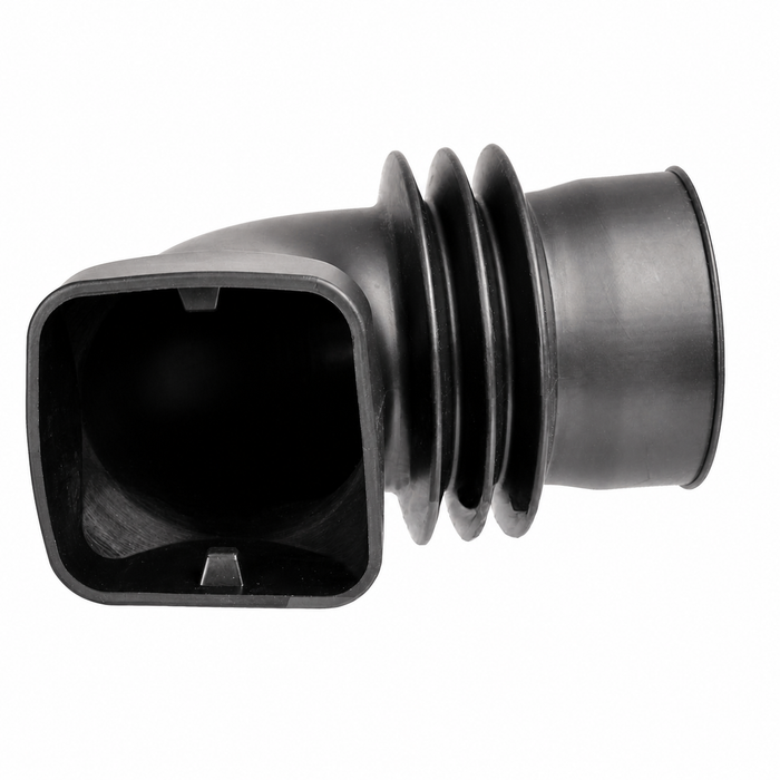 VWC-133-819-513 - 133819513 - GERMAN - RUBBER NECK CONNECTOR - FRESH AIR BLOWER FAN MOTOR - SUPER BEETLE 73-79 - SOLD EACH