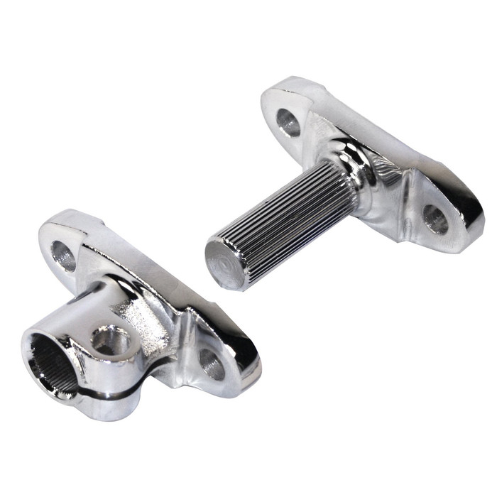 C26-425-015 - 311415409 - 311415413 - CHROME STEERING BOX & SHAFT