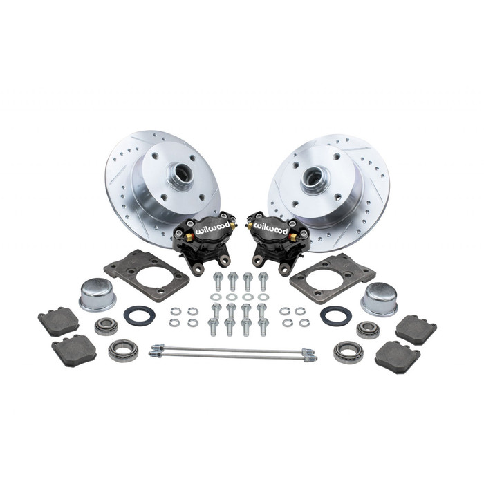 C13-22-6149 - EMPI - FRONT DISC BRAKE CONVERSION KIT - SLOTTED AND