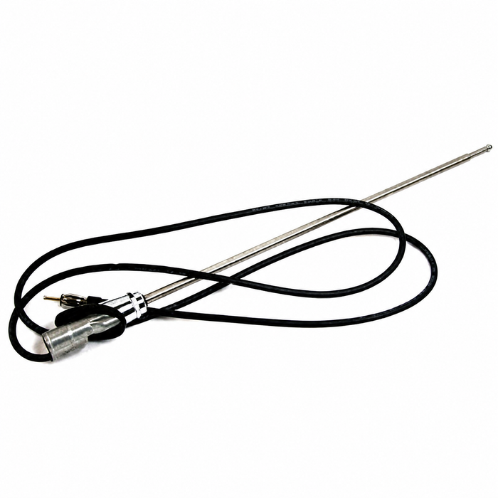 C33-B53263 - 251-035-503-A - 251035503A - 58-3501 - ANTENNA WITH CHROME BASE - TOP OF BODY MOUNT - GERMAN QUALITY FROM C&C U.K.  - BEETLE 67-79 - TYPE-3 62-73 - VANAGON 80-91 - SOLD EACH