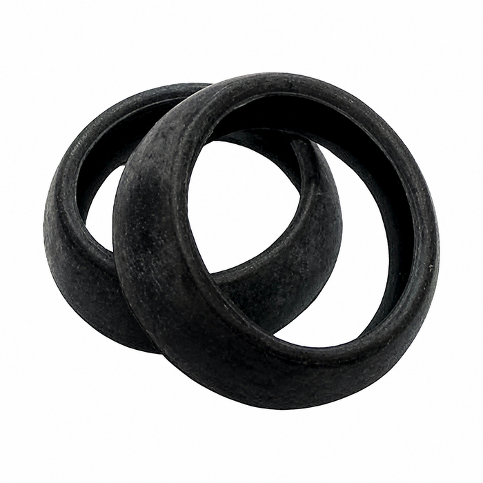 C33-S02491 - 111-586 - 113-119-585-A - 113119585A - GERMAN QUALITY FROM C&C U.K.  - FRESH AIR HOSE BASE SEALS - EARLY STYLE - WILL FIT ALL BEETLE 63-79 - GHIA 63-74 - BUS 63-71 - VW THING 69-79 - SOLD PAIR