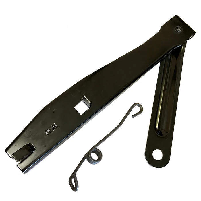C33-S90436 - 261-827-361 - 261827361 - GERMAN QUALITY FROM C&C U.K. - ENGINE LID STAY/PROP - SIDE COMPARTMENT DOOR STAY WITH SPRING - BUS 55-63 - SOLD EACH