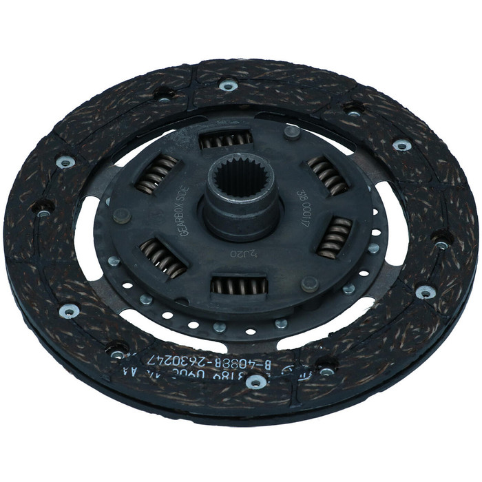 VWC-111-141-031-G - 111141031G - 180MM CLUTCH DISC WITH SPRING HUB CENTER - BEETLE 46-66 - GHIA 56-66 - BUS 50-62 - TYPE-3 62-65 - SOLD EACH