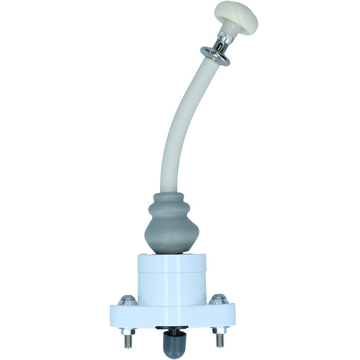 C21-0511-600 - BBT / VINTAGE SPEED - 12 INCH STRAIGHT SHIFTER WITH IVORY KNOB - ALL BEETLE - GHIA - TYPE-3 - VW THING - SOLD EACH