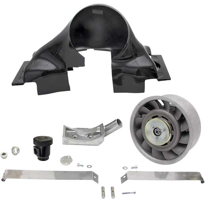 C31-198-240-100K - CSP QUALITY - 911 COOLING SYSTEM PORSCHE-STYLE TYPE-1 240MM CARBON FIBER - SOLD KIT