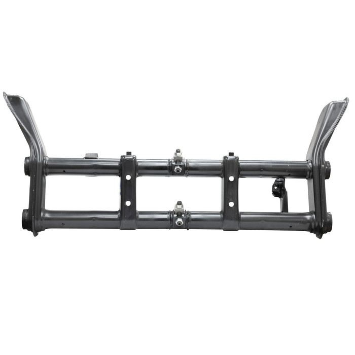 C13-22-2834 - EMPI - BALL-JOINT HEAVY-DUTY ADJUSTABLE RAISED AXLE BEAM W/RATCHET STYLE ADJUSTERS - WITH SHOCK TOWER REINFORCEMENT PLATES - STOCK HEIGHT TO 4 INCHES HIGHER - BEETLE 66-77 - GHIA 66-74 - SOLD EACH