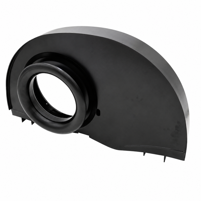 C13-8679 - EMPI - BLACK - SUPER COOLING 36HP STYLE FAN SHROUD WITHOUT HEATER OUTLETS - IMPROVED DESIGN FOR SUPERIOR COOLING WITH DIRECTIONAL FINS/FLAPS INSTALLED - ALL 1600CC BEETLE STYLE ENGINES - REF.#'s - ACC-C10-5985 - 00-8670-0 - SOLD EACH