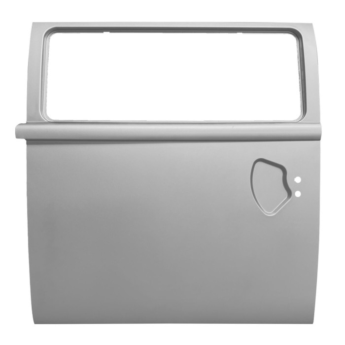 VWC-221-843-106-G - 221843106G - SILVER WELD-THROUGH PRIMER BY BBT - FULL SLIDING DOOR - RIGHT SIDE - BUS 74-79 - SOLD EACH