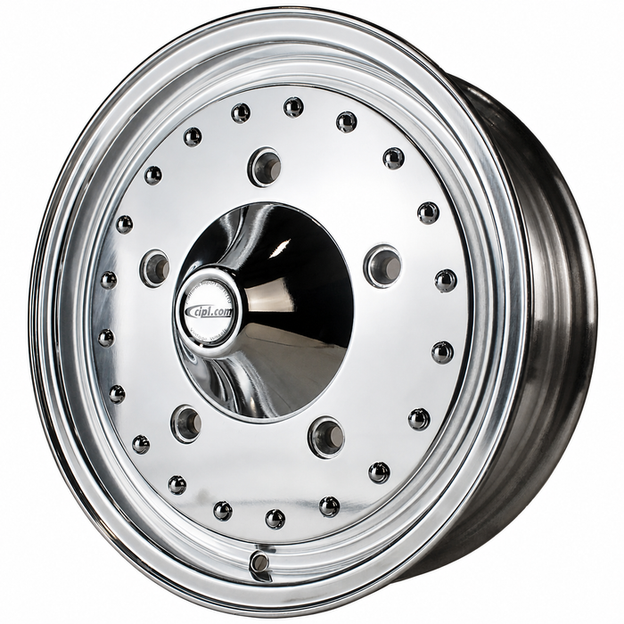 C32-4515CENT520525HP - POLISHED CENTERLINE STYLE ALUMINUM WHEEL - 15 ...