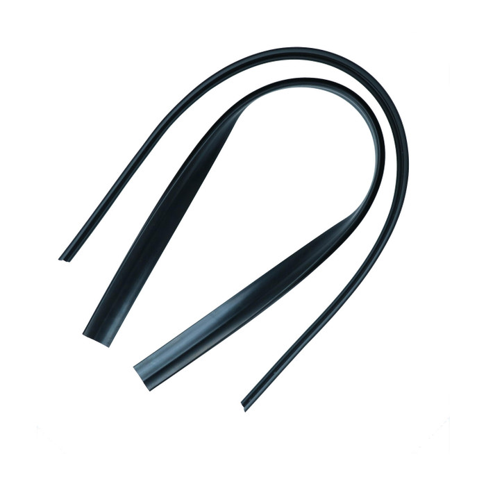 VWC-343-827-081-APR - 343827081A - REAR DECK LID AIR DEFLECTOR SEALS - TYPE-34 RAZOR 61-69 - SOLD SET